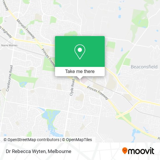 Dr Rebecca Wyten map