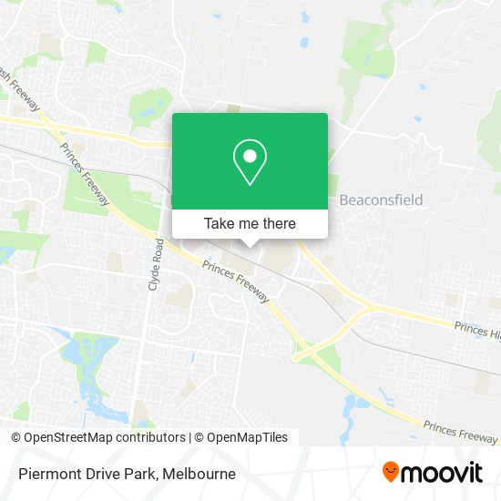 Piermont Drive Park map