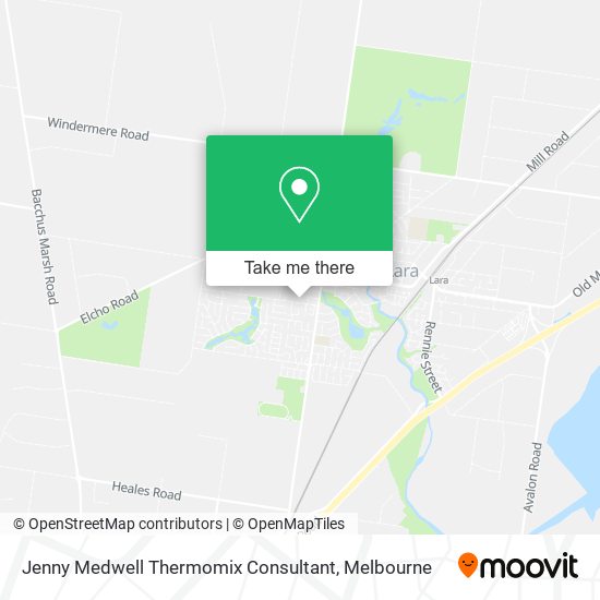 Jenny Medwell Thermomix Consultant map
