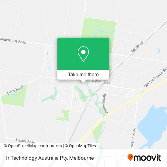 Ir Technology Australia Pty map