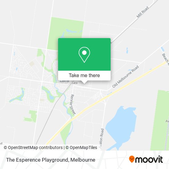 The Esperence Playground map