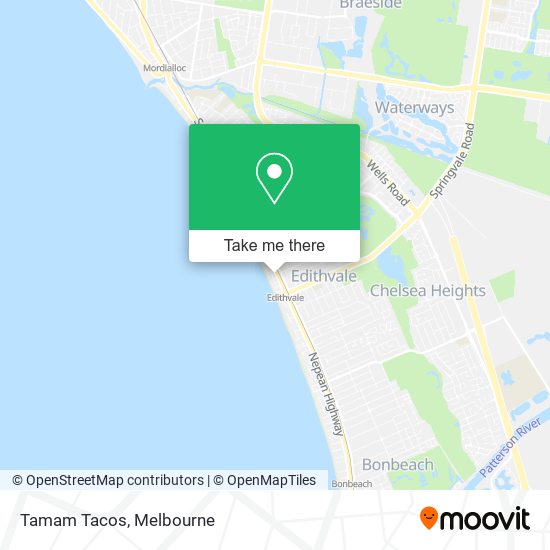 Tamam Tacos map