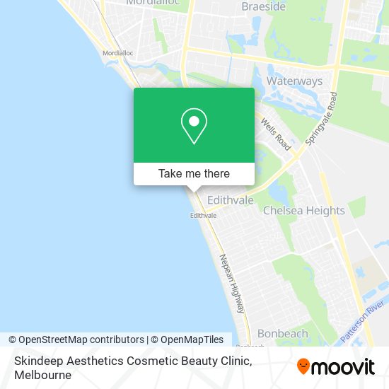 Skindeep Aesthetics Cosmetic Beauty Clinic map