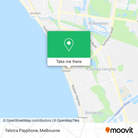 Telstra Payphone map