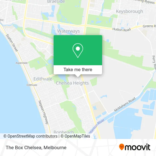 Mapa The Box Chelsea