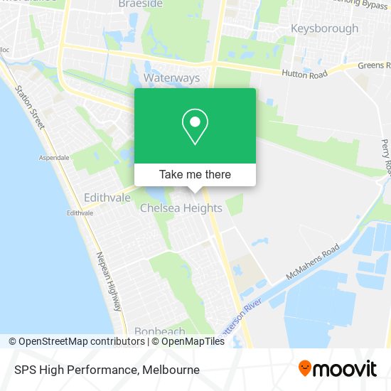 SPS High Performance map