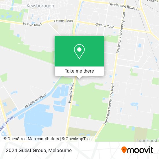 2024 Guest Group map