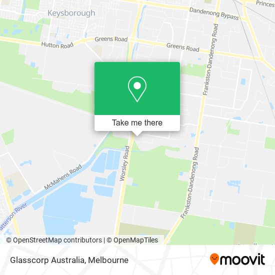 Glasscorp Australia map