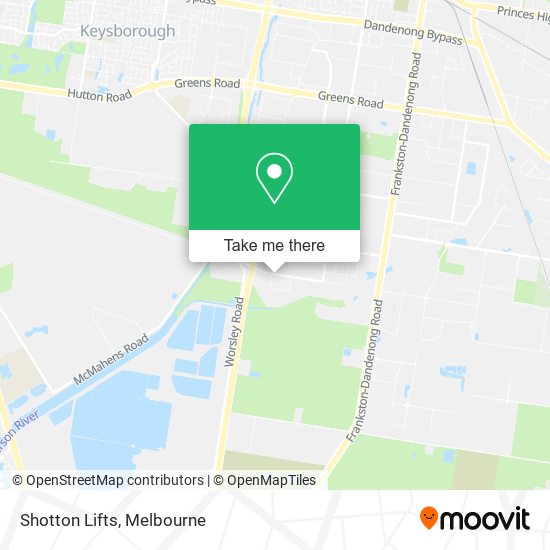 Shotton Lifts map