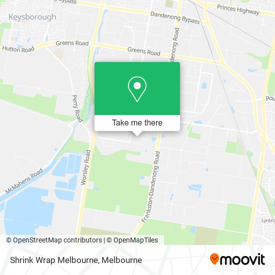 Shrink Wrap Melbourne map