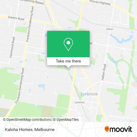 Kaloha Homes map
