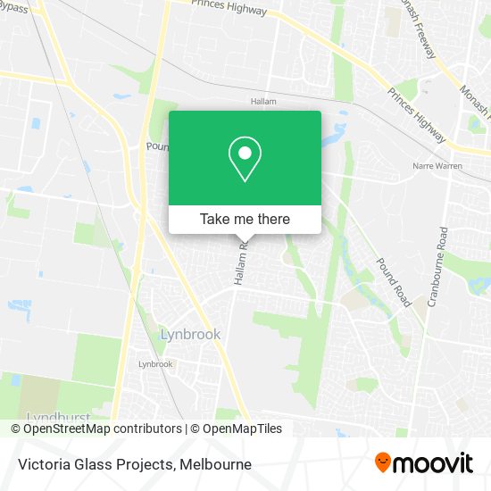 Mapa Victoria Glass Projects