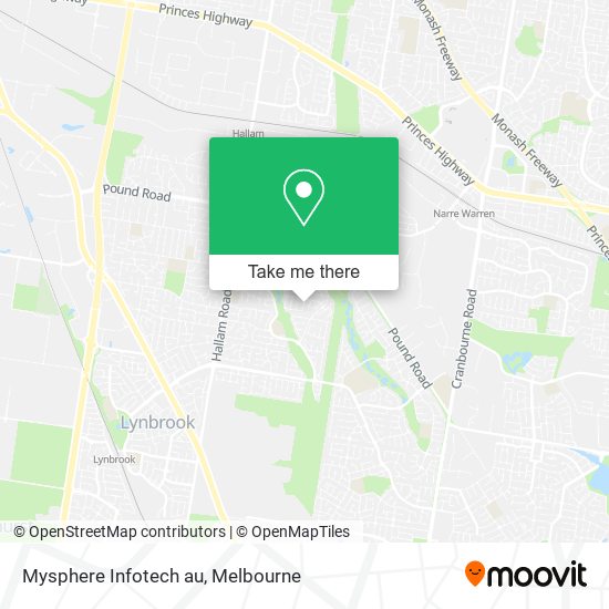 Mysphere Infotech au map