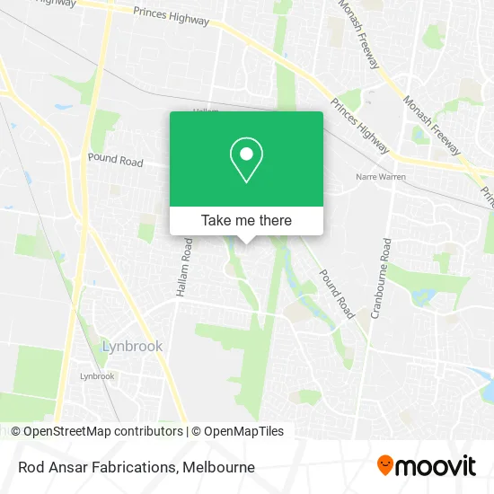 Mapa Rod Ansar Fabrications