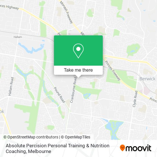 Absolute Percision Personal Training & Nutrition Coaching map