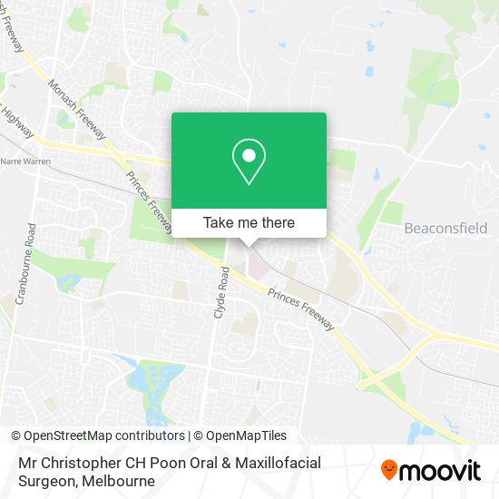 Mr Christopher CH Poon Oral & Maxillofacial Surgeon map