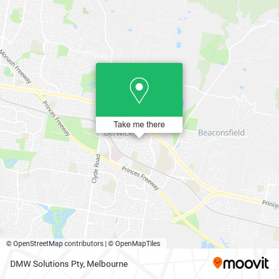 DMW Solutions Pty map