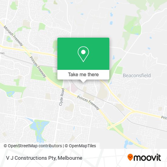 V J Constructions Pty map