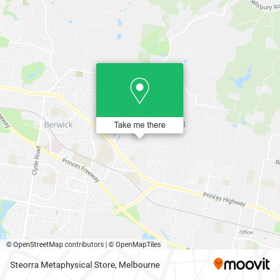 Steorra Metaphysical Store map