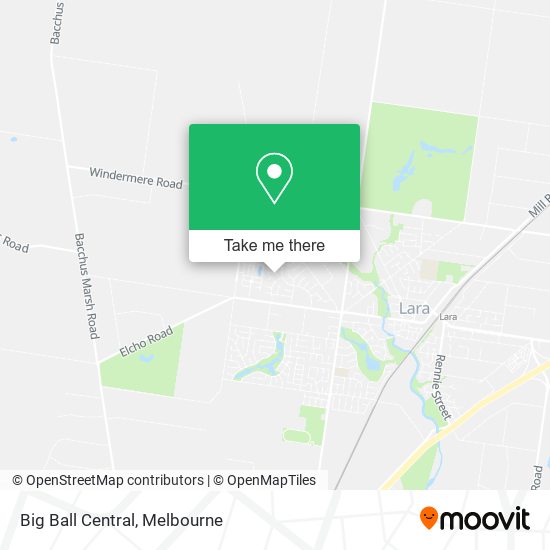 Big Ball Central map