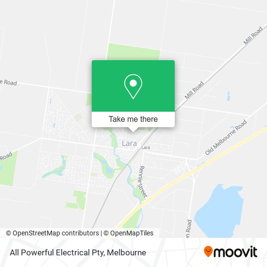 All Powerful Electrical Pty map