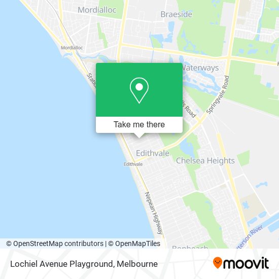 Lochiel Avenue Playground map