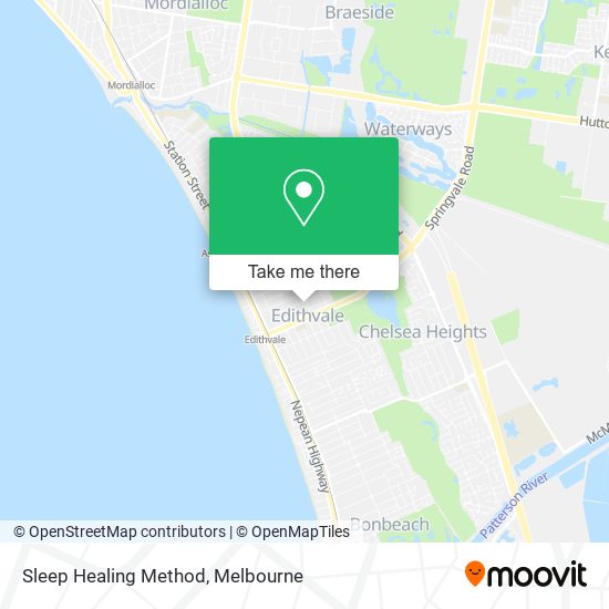 Sleep Healing Method map