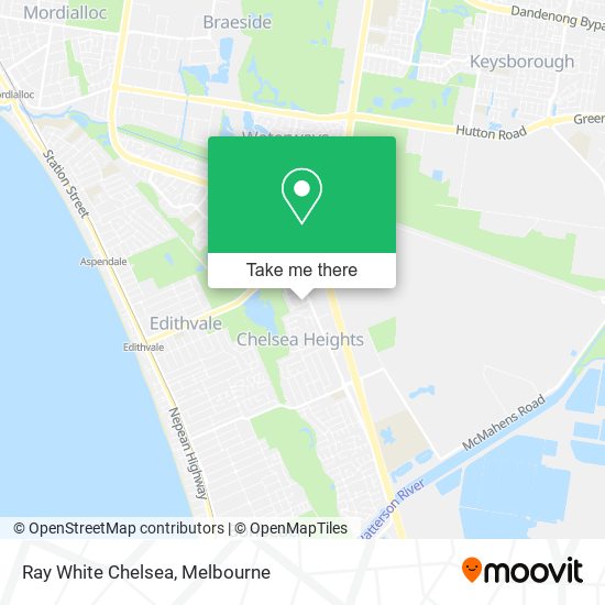 Ray White Chelsea map