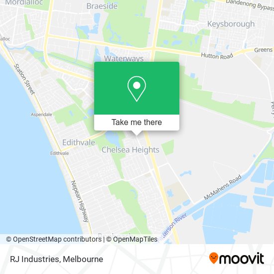RJ Industries map