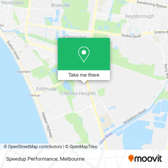 Mapa Speedup Performance