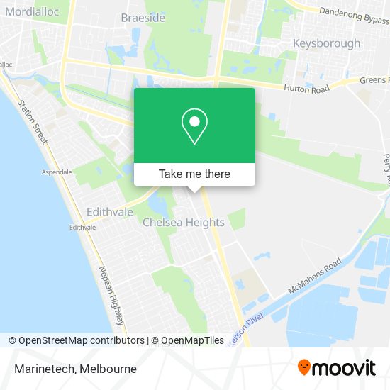 Marinetech map