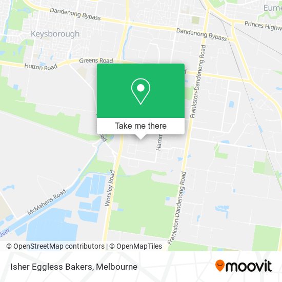 Isher Eggless Bakers map