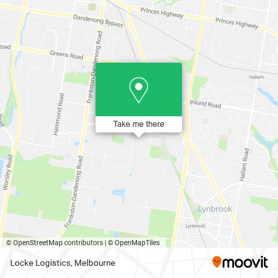 Locke Logistics map