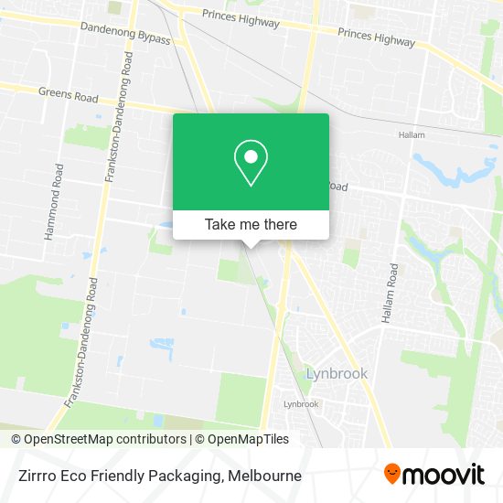 Zirrro Eco Friendly Packaging map
