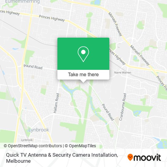 Quick TV Antenna & Security Camera Installation map