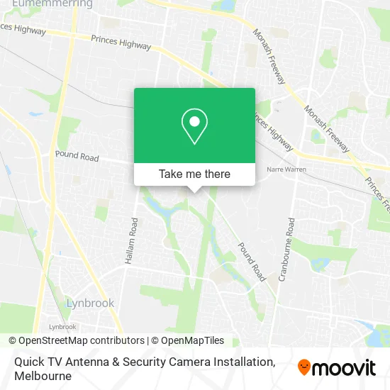 Quick TV Antenna & Security Camera Installation map