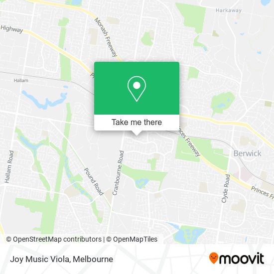Joy Music Viola map