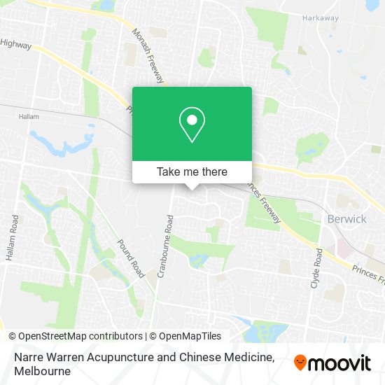 Narre Warren Acupuncture and Chinese Medicine map