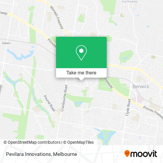 Pevilara Innovations map