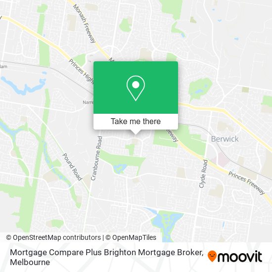 Mortgage Compare Plus Brighton Mortgage Broker map