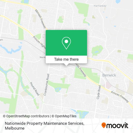 Nationwide Property Maintenance Services map