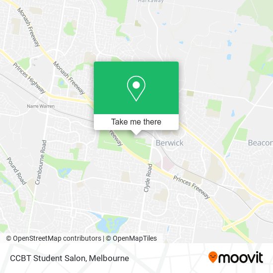 CCBT Student Salon map