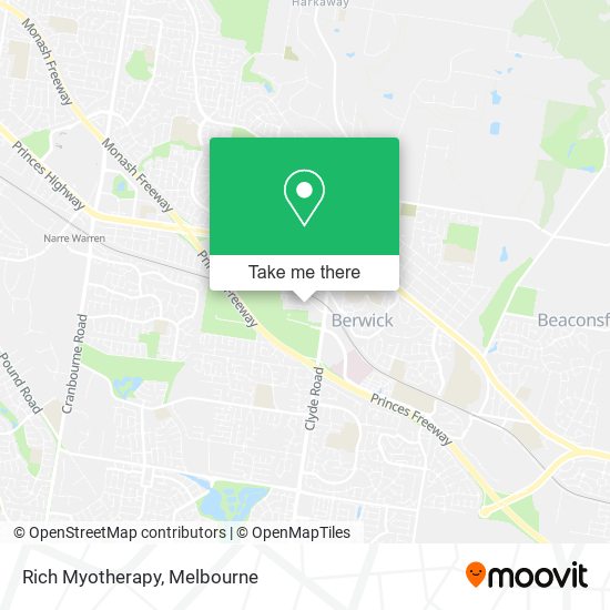 Rich Myotherapy map