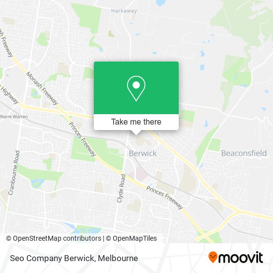 Seo Company Berwick map