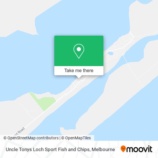 Uncle Tonys Loch Sport Fish and Chips map