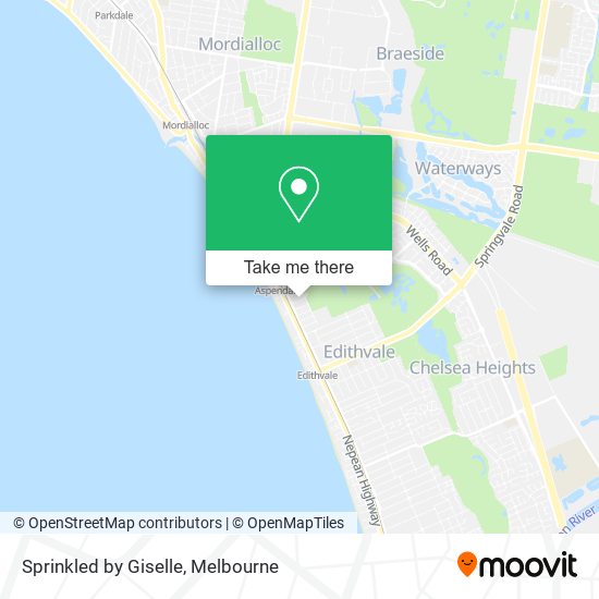 Sprinkled by Giselle map