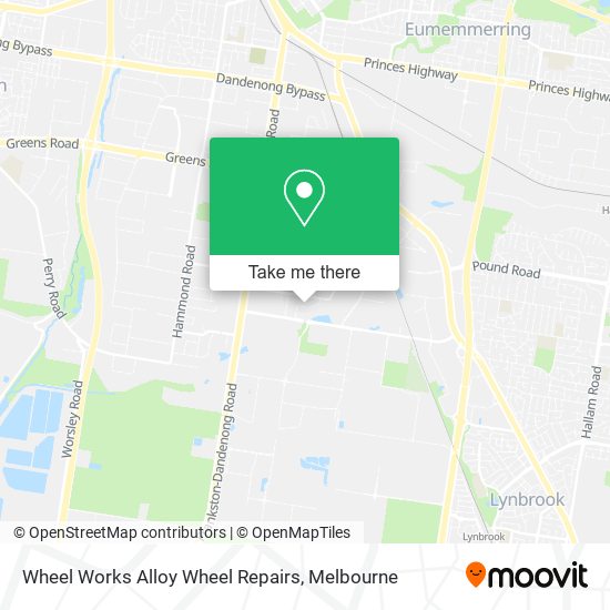 Wheel Works Alloy Wheel Repairs map