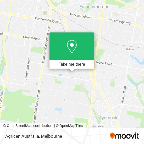 Agricen Australia map