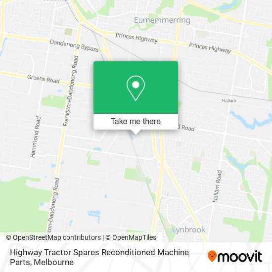 Highway Tractor Spares Reconditioned Machine Parts map