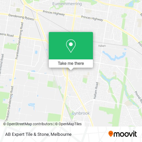 AB Expert Tile & Stone map